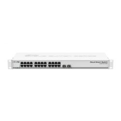 MikroTik Routerboard CSS326-24G-2S+RM, 24xGigabit, 2xSFP+, SwOS