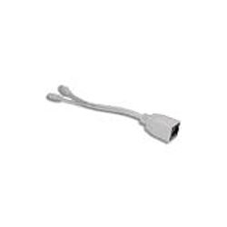 MikroTik Passive PoE Injector with cat5 Plug, cat5 Jack, cat5 cable