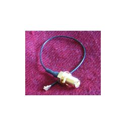 Pigtail cable, I-PEX to SMA male reverse connector