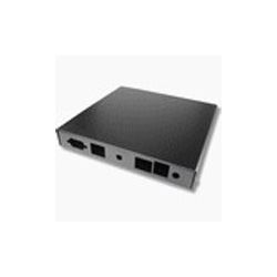 PCEngines 2 x LAN, 1 x USB Case Indoor Black for ALIX