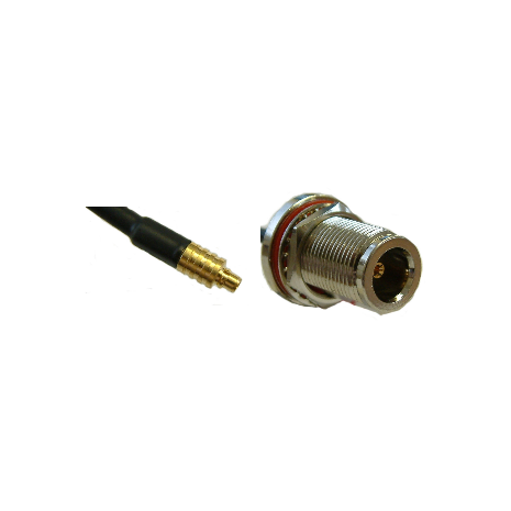Pigtail Cable Straight MMCx Plug -> N Type Female 20cm