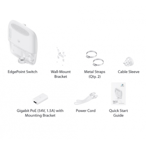 Ubiquiti EdgePoint EP‑S16, wISP Switch , 16xGLAN, 2xSFP/SFP+