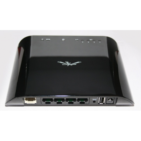 Ubiquiti airRouter, 19dBm, 150Mbps, 2.4GHz, 5xEthernet, 100m