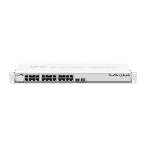 MikroTik Routerboard CSS326-24G-2S+RM, 24xGigabit, 2xSFP+, SwOS