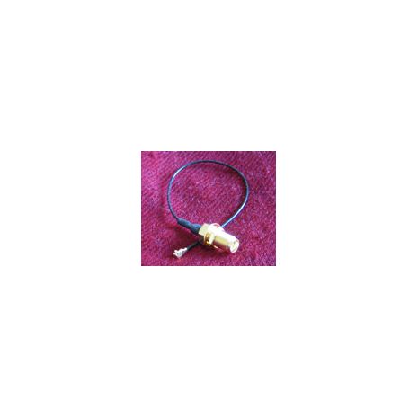Pigtail cable, I-PEX to SMA male reverse connector