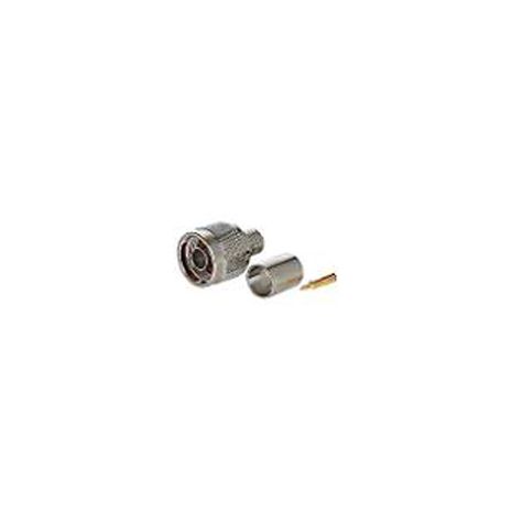 N Male Crimp connector for 400, RG-8 series cable
