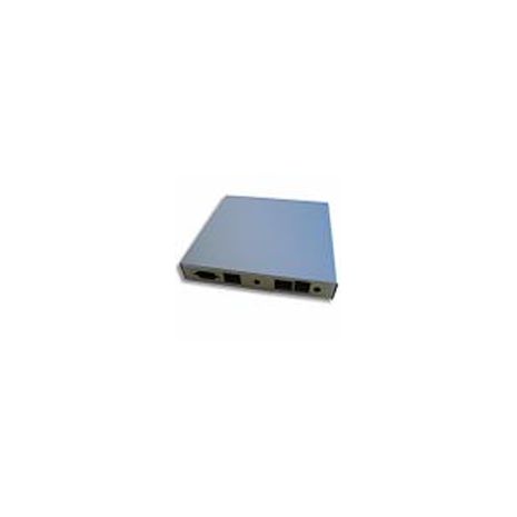 PCEngines 2 x LAN, 1 x USB Case Indoor Aluminum for ALIX