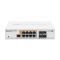 MikroTik CRS112-8P-4S-IN, 400MHz, 128MB, 8xGigabit, 4xSFP, PoE output for 8 ports, L5